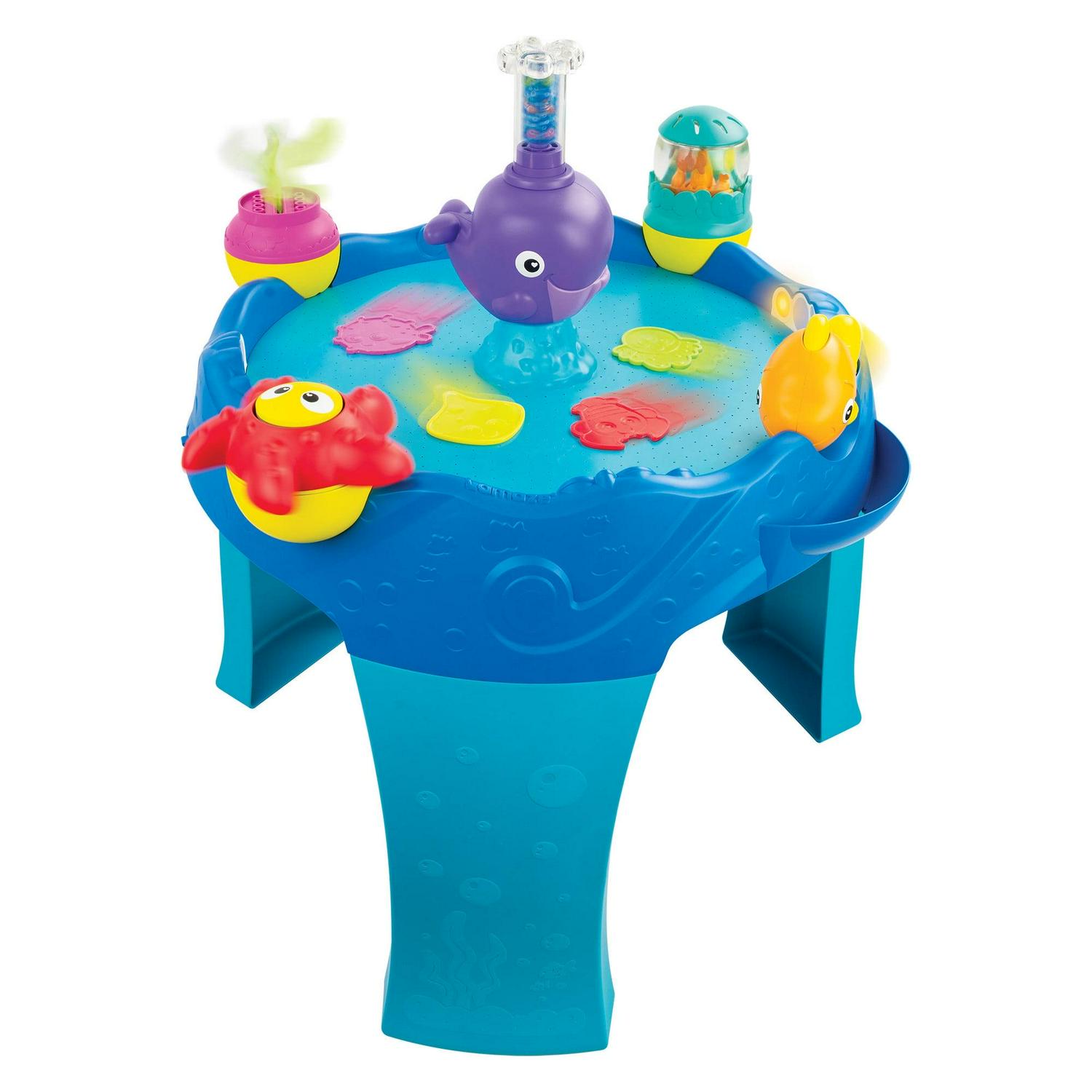 3-in-1 Airtivity Center ¨C Developmental Activity Center Grows with Baby ¨C Features Floor Play. Table Play & Game Play