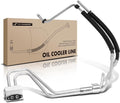 A-Premium Engine Oil Cooler Line Hose Assembly Compatible with Chevrolet Express 2500 3500 GMC Savana 2500 3500 2003-2007 4.8L 6.0L