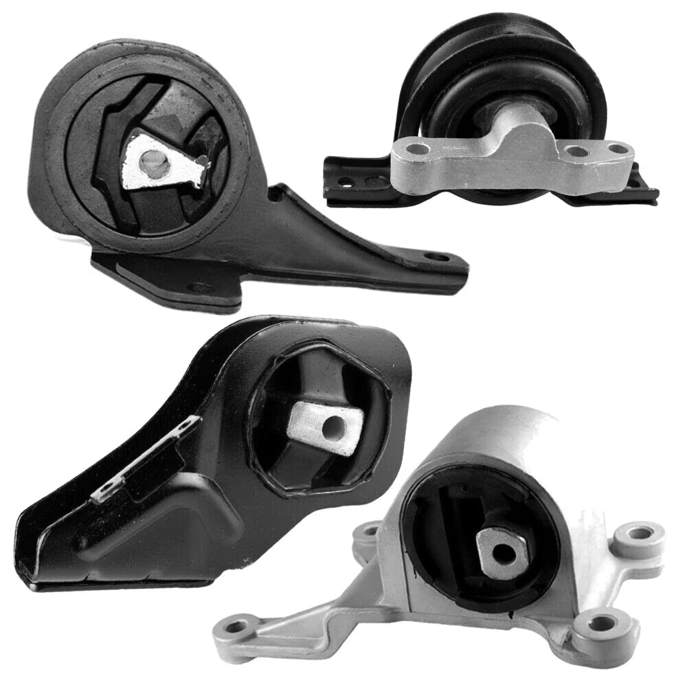Geelife Engine Mount & Auto. Trans. Mounts 4Pcs Set L4 2.2L