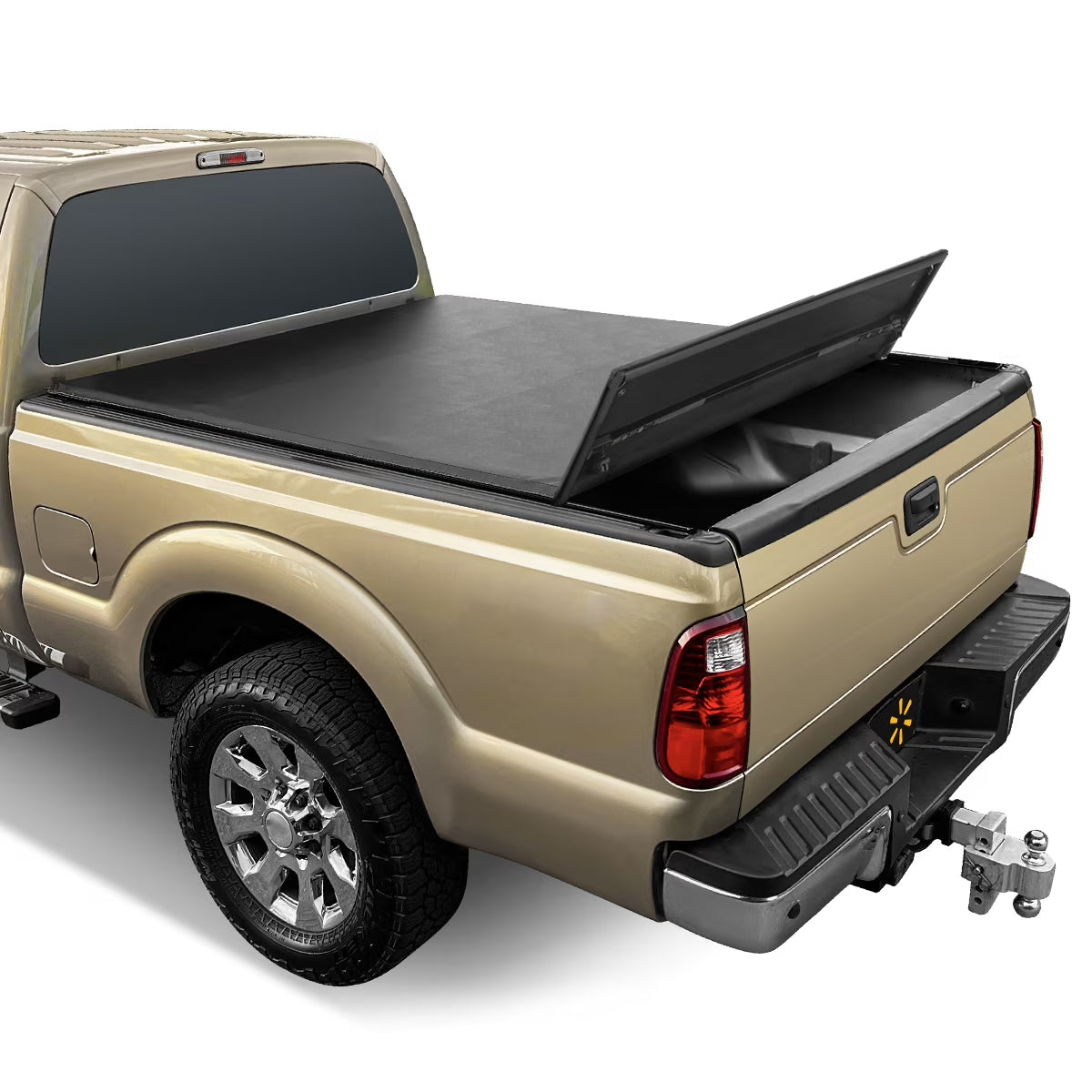 Auto Drive Soft Tri Fold Truck Bed Tonneau Cover Fits 99-16 Ford F-250SD F-350SD 6.5Ft Bed