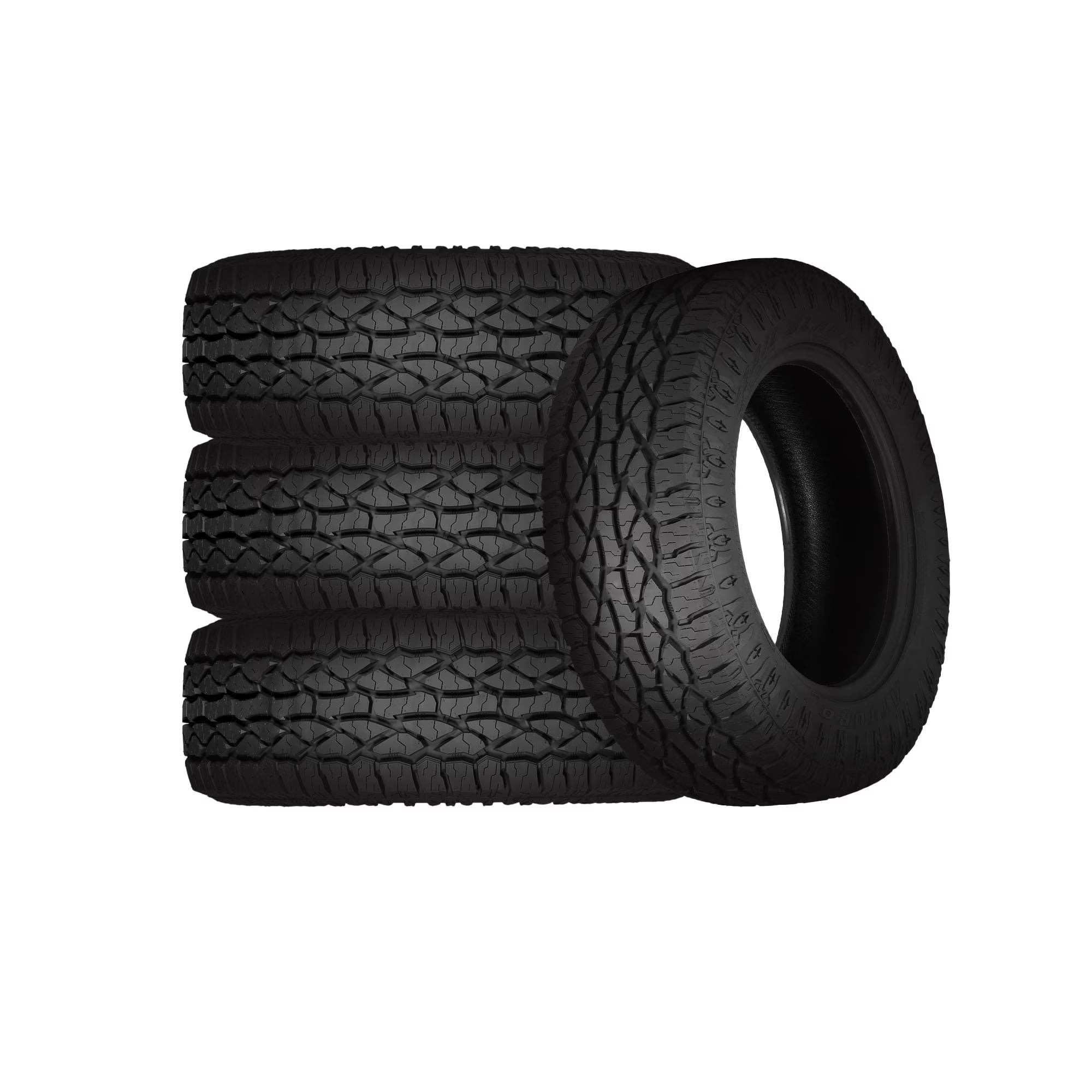 Set of 4 Atturo Trail Blade ATS LT35X12.50R20 126Q F Tires