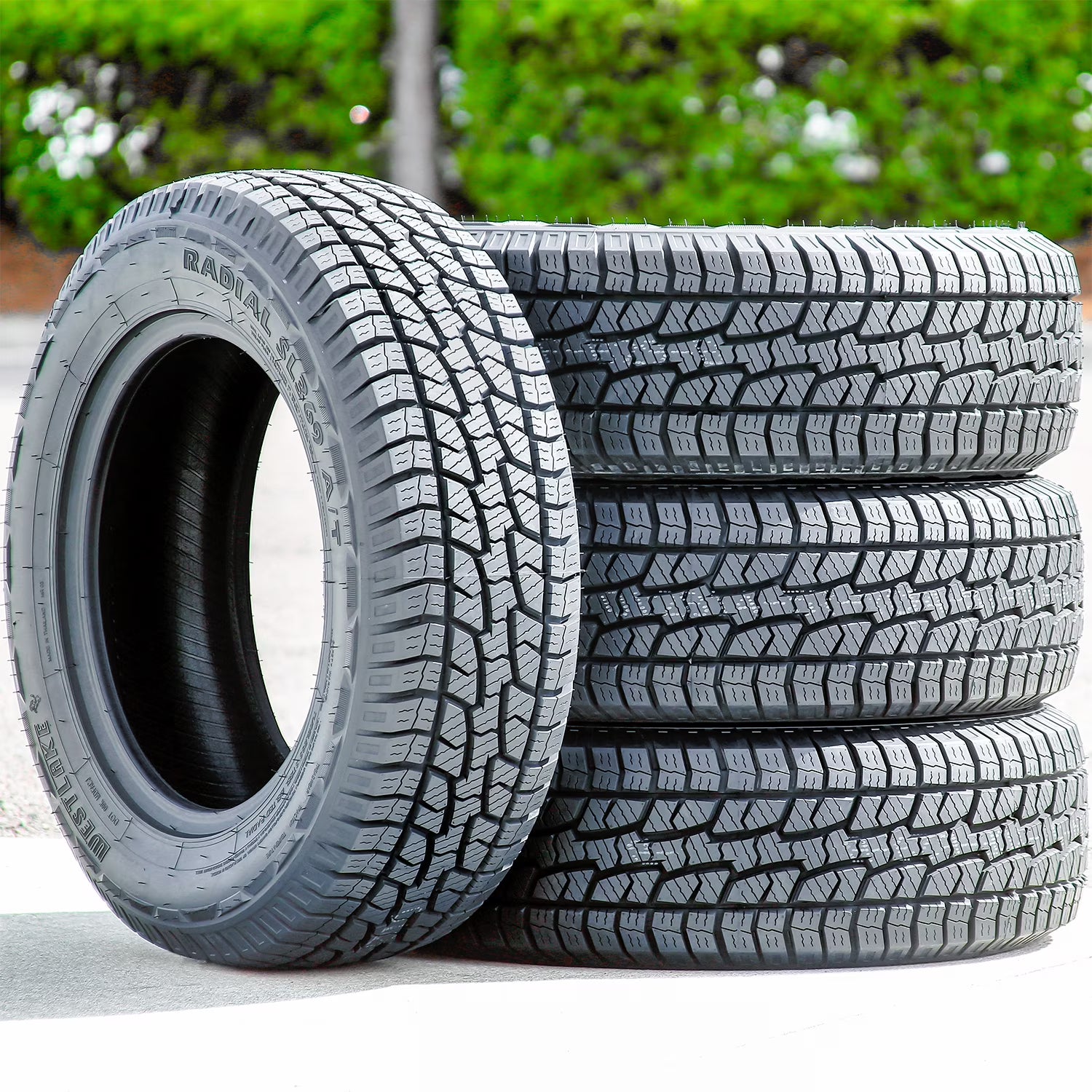 Set of 4 (FOUR) Westlake Radial SL369 A/T 235/75R15 109S XL AT All Terrain Tires Fits: 1995-99 Chevrolet Tahoe LT, 1999 Chevrolet Silverado 1500 Base