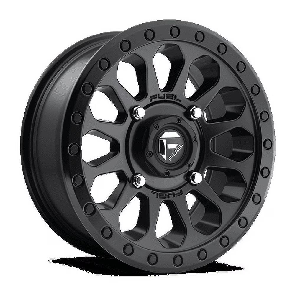 Fuel D579 Vector 16X8 6X139.7 1Et 125.1Cb Matte Black Wheel