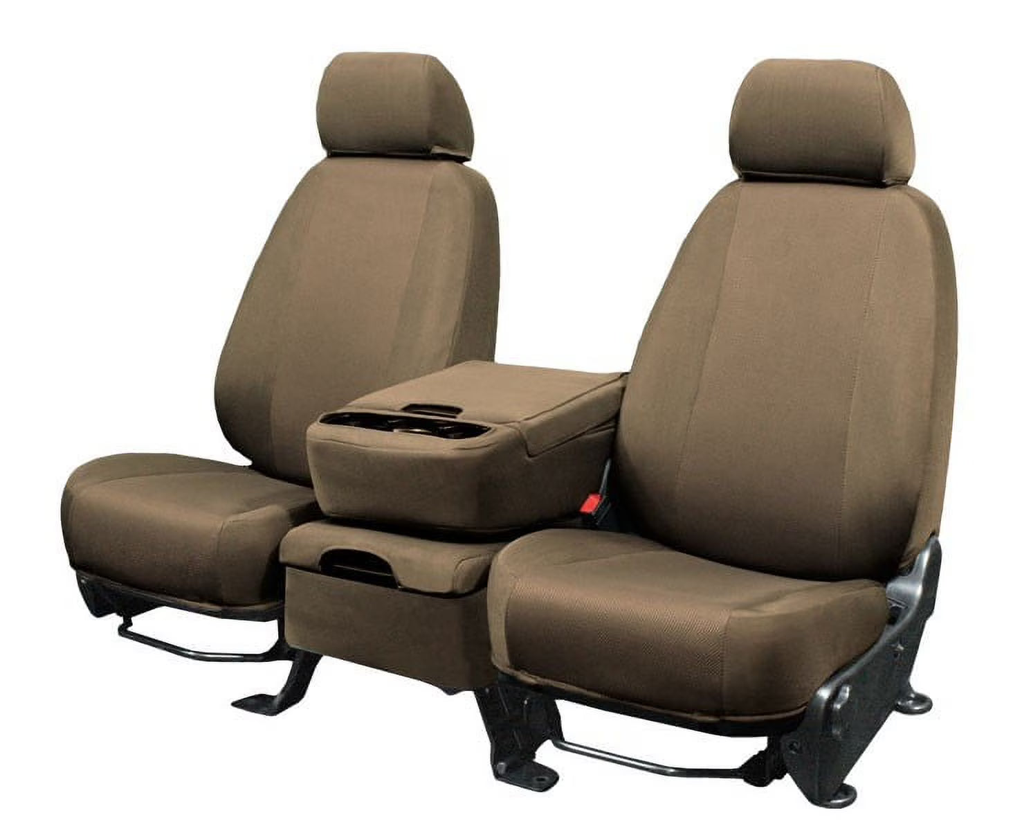CalTrend Yukon Beige, Dual Electric Lumbar, Front Row Seat Covers