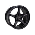 Enkei 17 x 8 & 5x100 Bolt Pattern 45 mm Offset 72.6 mm Bore TS-5 Gloss Black Wheel