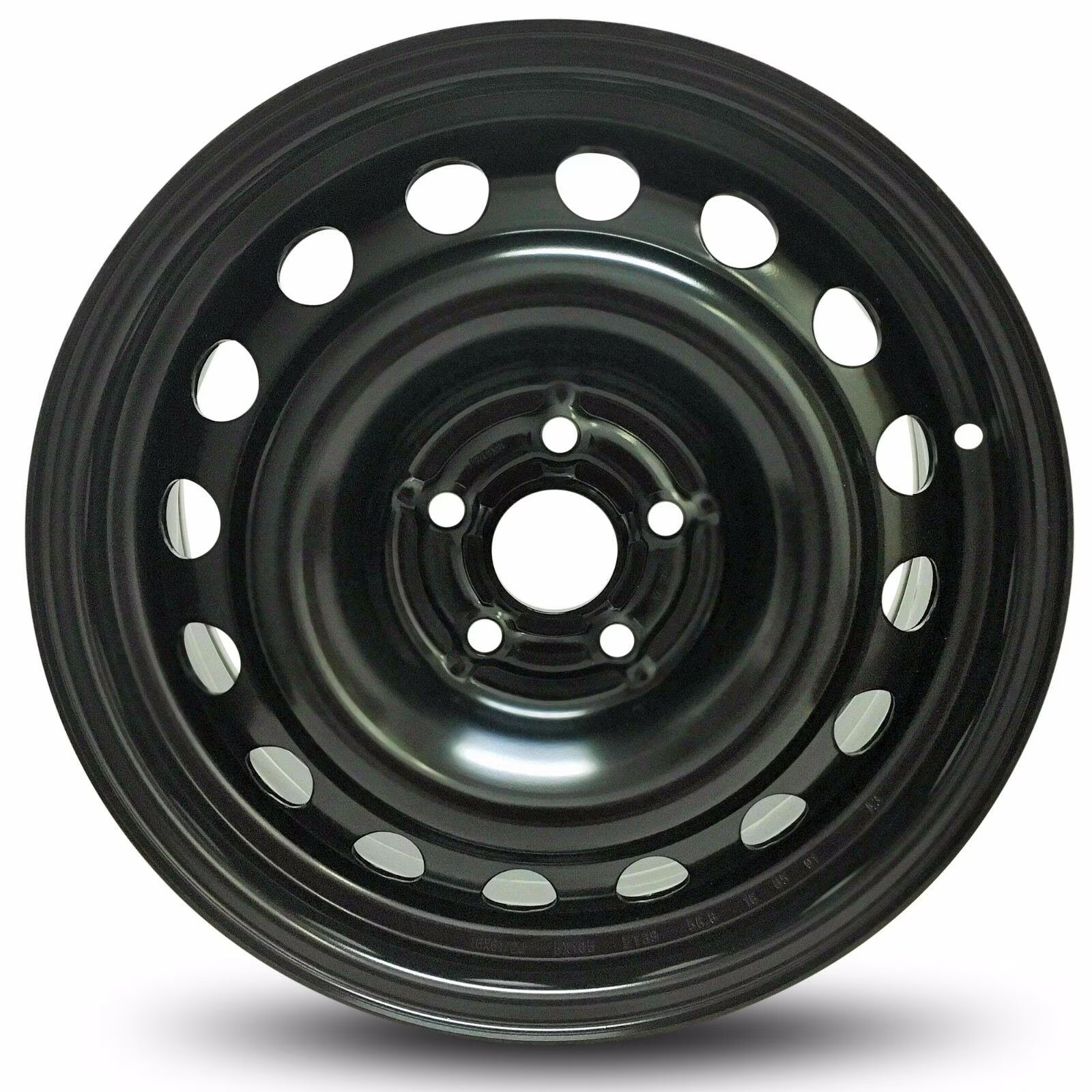 Wheel Rim for 2013-2017 Chevrolet Trax 16 in Black Steel Rim Direct Fit