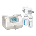 Dr. Brown-s Customflow Double Electric Quiet Breast Pump with SoftShape Silicone Shields