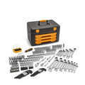 232 Piece 1/4¡å. 3/8¡å Drive Metric & SAE Mechanics Hand Tool Set