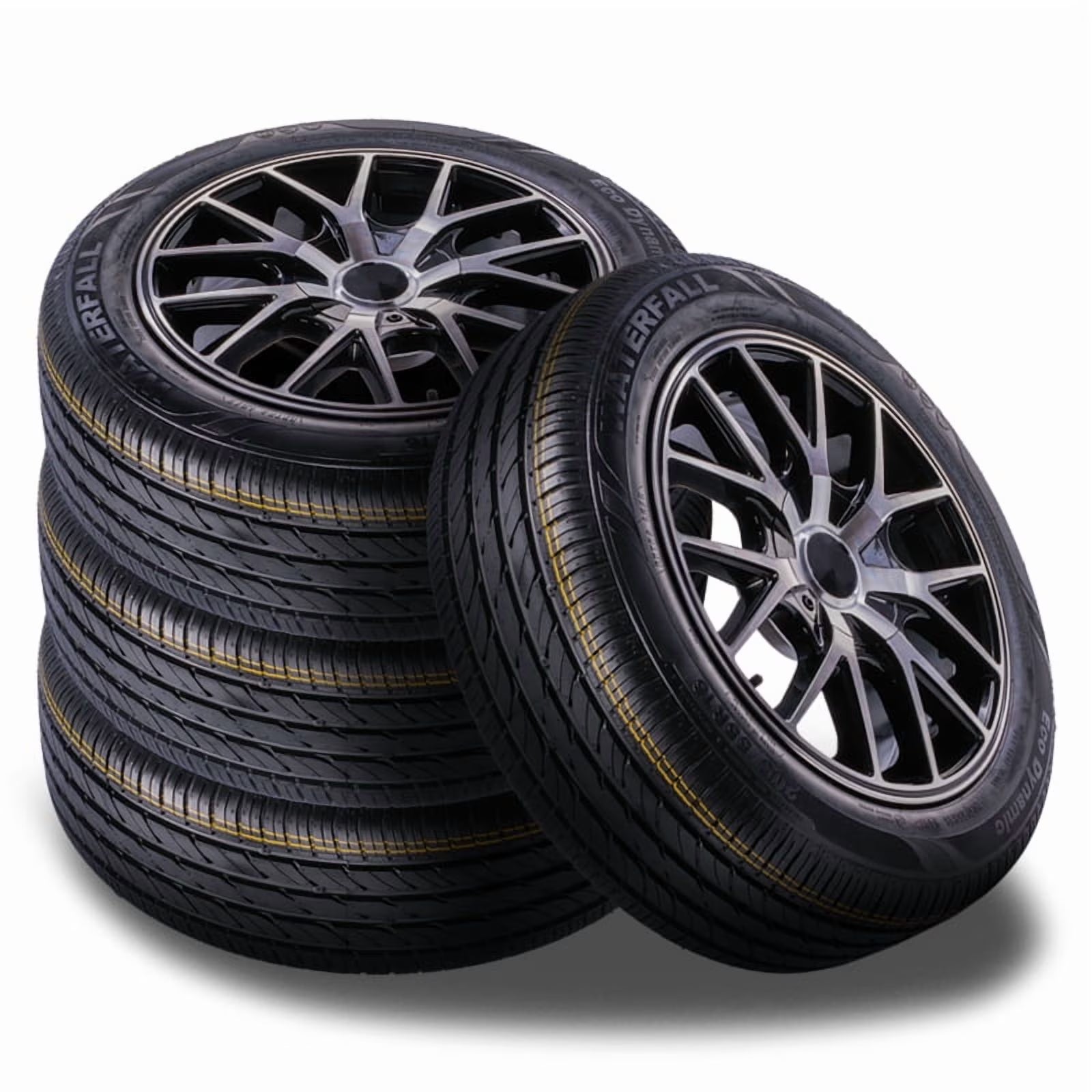 4 Waterfall Eco Dynamic 225/60R16 98V All Season 45000 Mileage Warranty Tires PCR-1612R-WF / 225/60/16 / 2256016