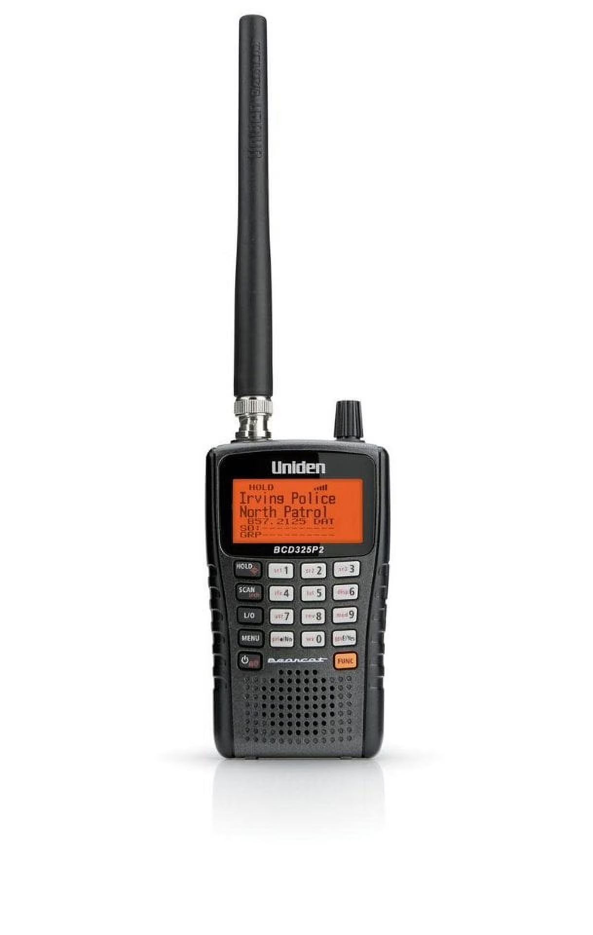 Uniden BCD325P2 25000-Channel Mobile Scanner, GPS Compatibility, Standard