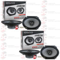 Kenwood KFC-C6866S 250 Watts Car Speakers, 6  x 8