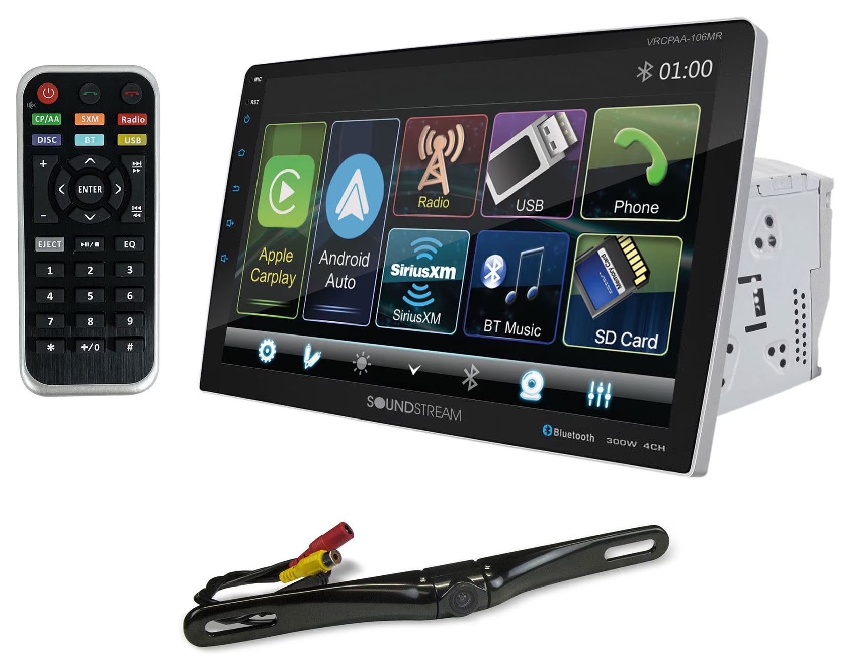 Soundstream AppIe 10.6 Inch CarPlay Streaming Car In-Dash Unit