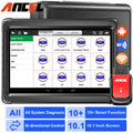 Ancel X6 Wireless OBD2 Diagnostic Scan Tool All System OBD2 Scanner Automative ABS Oil EPB BMS SAS IMMO TPS TPMS Injector Coding DPF 10 Service Tool Car Code Reader 10inch Tablet 2 Years Free Update