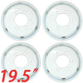 19.5  Set of 4 19.5x6 White Steel Wheels For ISUZU NPR NPR-HD NQR NRR 1995-2025 OEM Design Replacement Rim 8980939730
