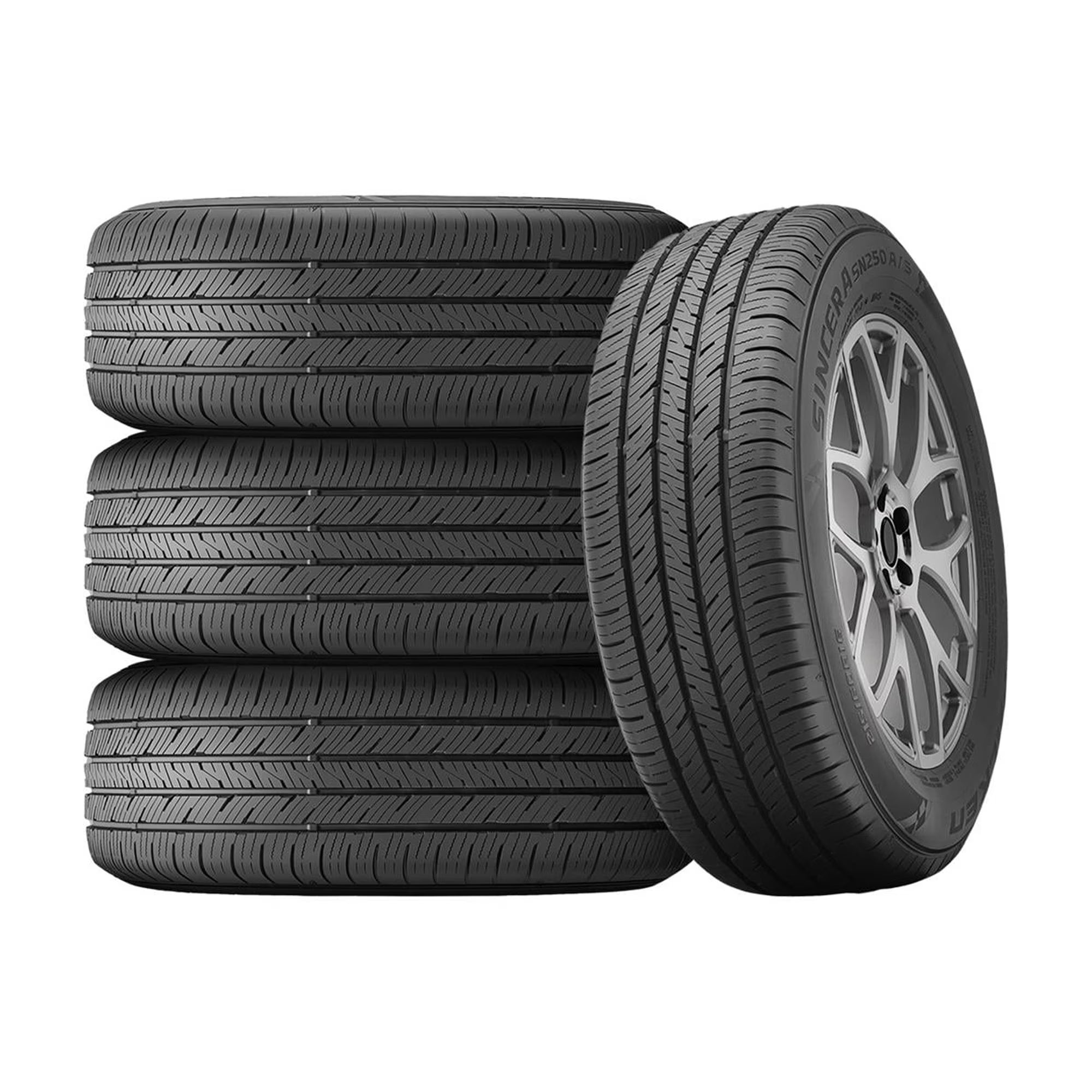 Set of 4 Falken Sincera SN250 A/S 205/65R16 95H Tires Fits: 2016-21 Chevrolet Malibu L, 2013-17 Honda Accord LX