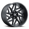 22x10 Vision 361 Spyder Satin Black Wheel 6x5.5 (-19mm)