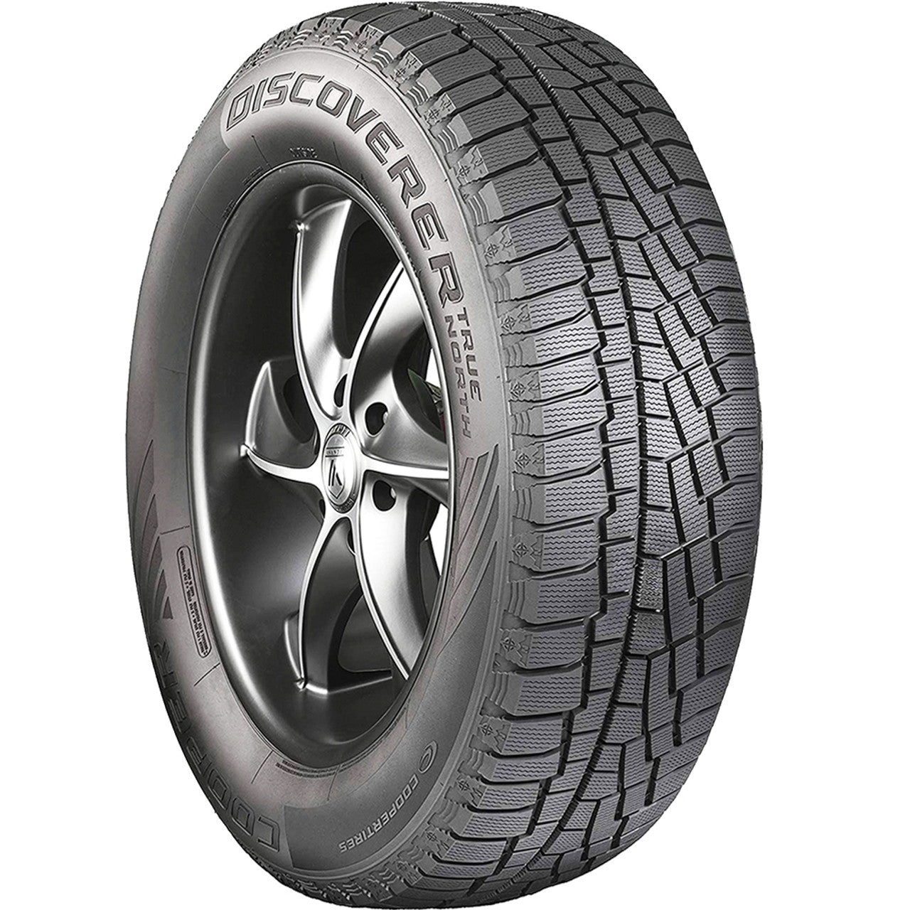 Cooper Discoverer True North Winter 245/65R17 107T Passenger Tire Fits: 2004 Jeep Grand Cherokee Overland. 2019 Jeep Cherokee Trailhawk Elite