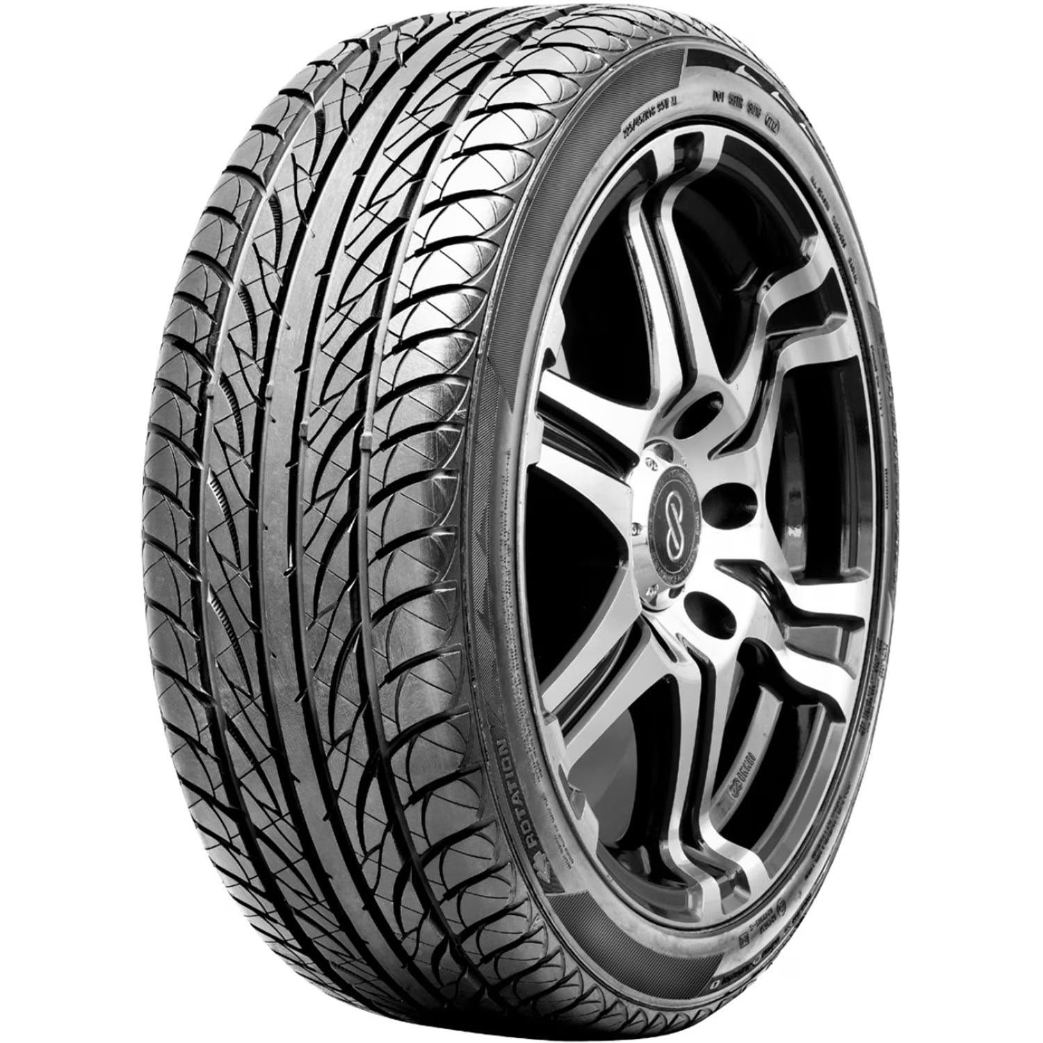 Set of 4 BlackHawk Street-H HU01 245/40R19 98W XL Tires