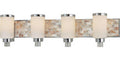 4 Light Contemporary Bath Vanity In Contemporary Style 8.25 Inches Tall By 34 Inches Wide Minka Lavery 3244-77