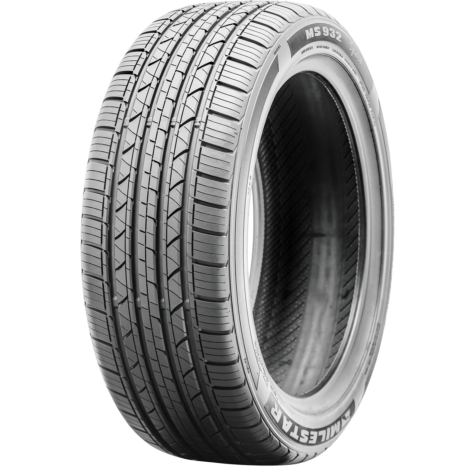 Set of 4 (FOUR) Milestar MS932 Sport 225/60R16 98H AS All Season A/S Tires Fits: 2010 Subaru Outback 2.5i, 2005 Subaru Outback i