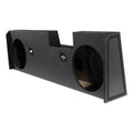 QPower Dual 12  Q Bomb Subwoofer Box for GMC/Chevy 14-16 4-Door Crew Cab Trucks