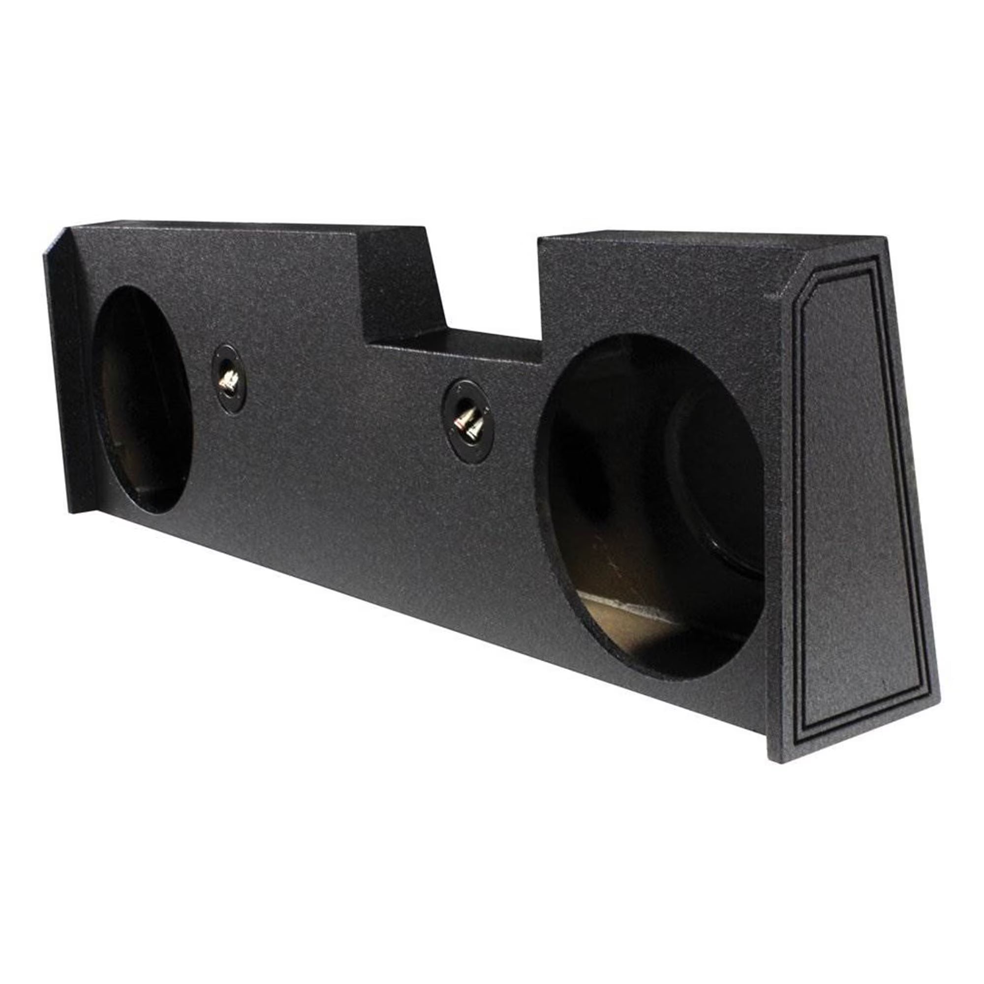 QPower Dual 12  Q Bomb Subwoofer Box for GMC/Chevy 14-16 4-Door Crew Cab Trucks