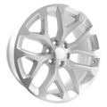 Performance Replicas Cast Aluminum Wheel PR177 20x9 6x5.5 SLV MACH 24mm, 177SM-295824