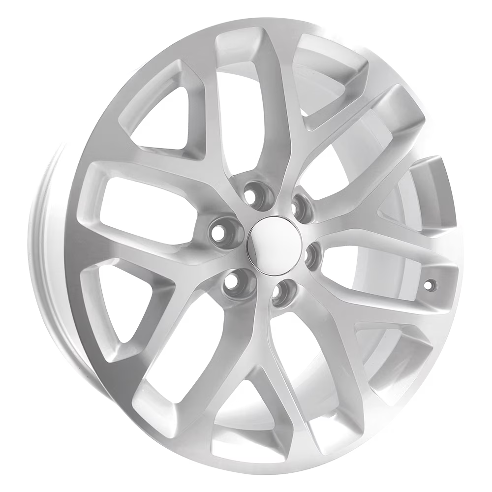 Performance Replicas Cast Aluminum Wheel PR177 20x9 6x5.5 SLV MACH 24mm, 177SM-295824
