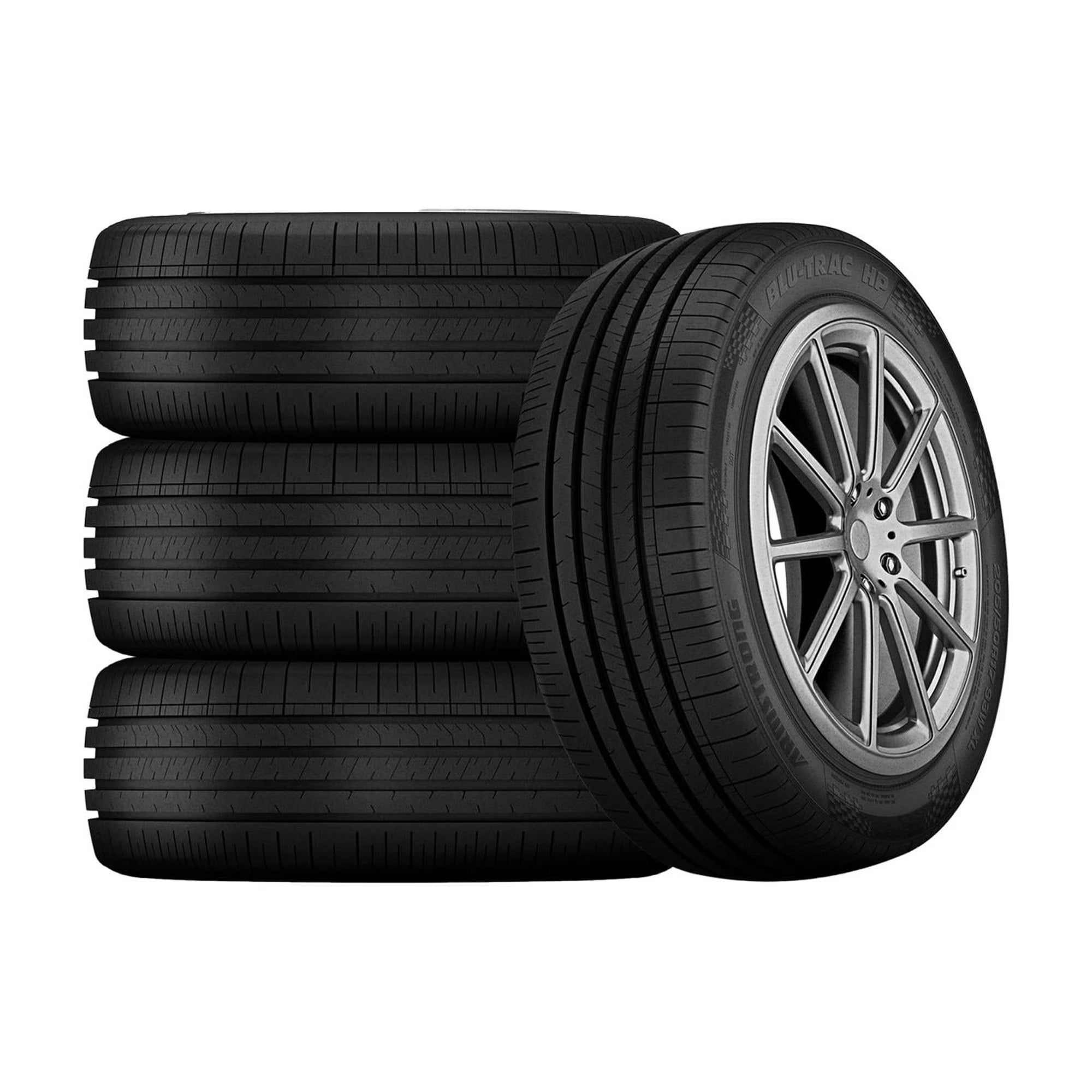Set of 4 Armstrong Blu-Trac HP 225/40R18 92Y XL Tires Fits: 2014-15 Honda Civic Si, 2013 Toyota Corolla LE