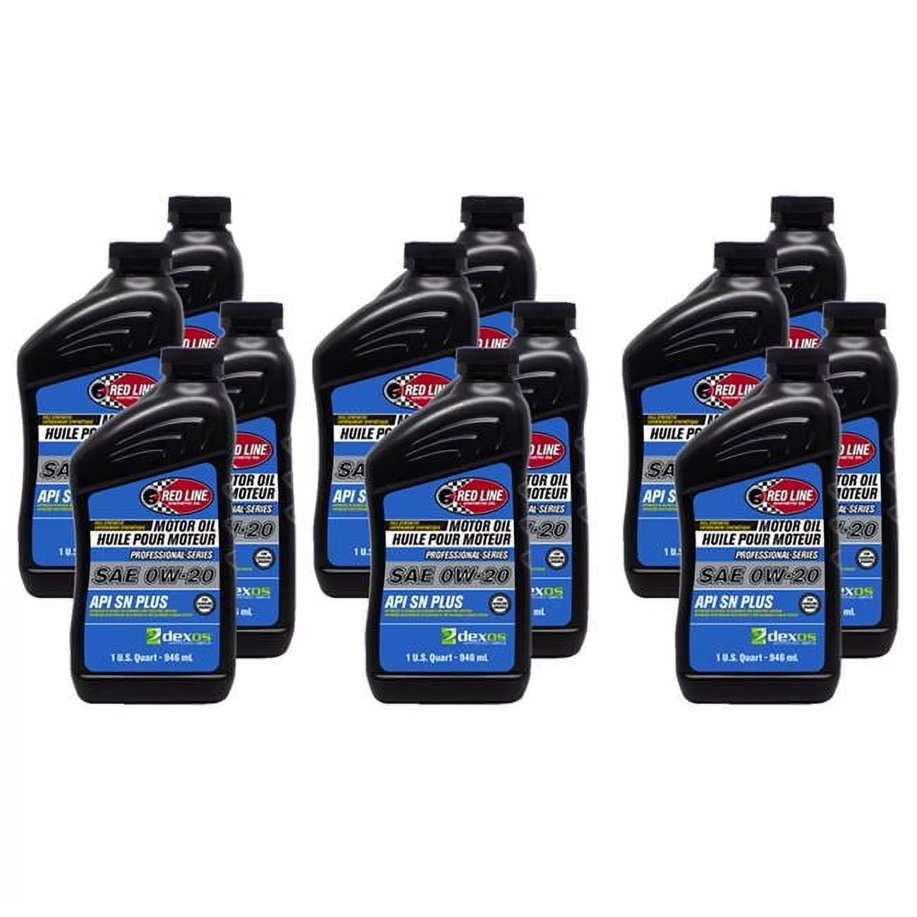 Redline Oil RED12824 1 qt. Pro-Series 0W20 Motor Oil - Set of 12