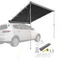 Yescom Vehicle Awning with Blackout Coating 6.6x8.4' Car Roof Rack Overlanding Shade for SUV Camping Travel