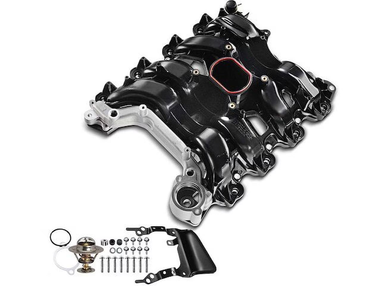 Upper Intake Manifold 1 - Compatible with 2001 - 2011 Ford Crown Victoria 4.6L V8 Naturally Aspirated 2002 2003 2004 2005 2006 2007 2008 2009 2010
