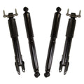 AutoShack Front & Rear Shock Absorbers | Replacement for 2011-2024 Chevrolet Silverado 2500 HD 2011-2024 GMC Sierra 2500 HD 2011-2024 GMC Sierra 3500 HD | 4-PC