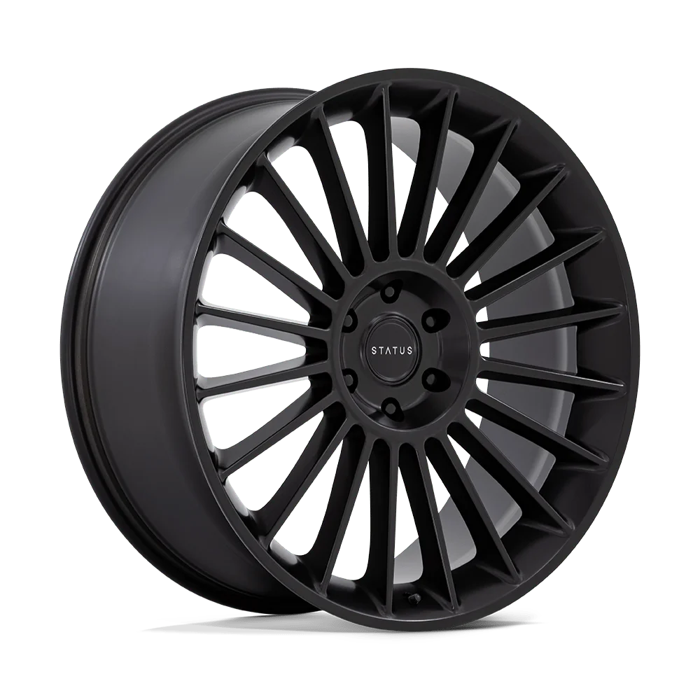 Status Cast Aluminum Rim ST003 22X9.5 6X5.5 M-BLK 25MM, ST003MX22956825