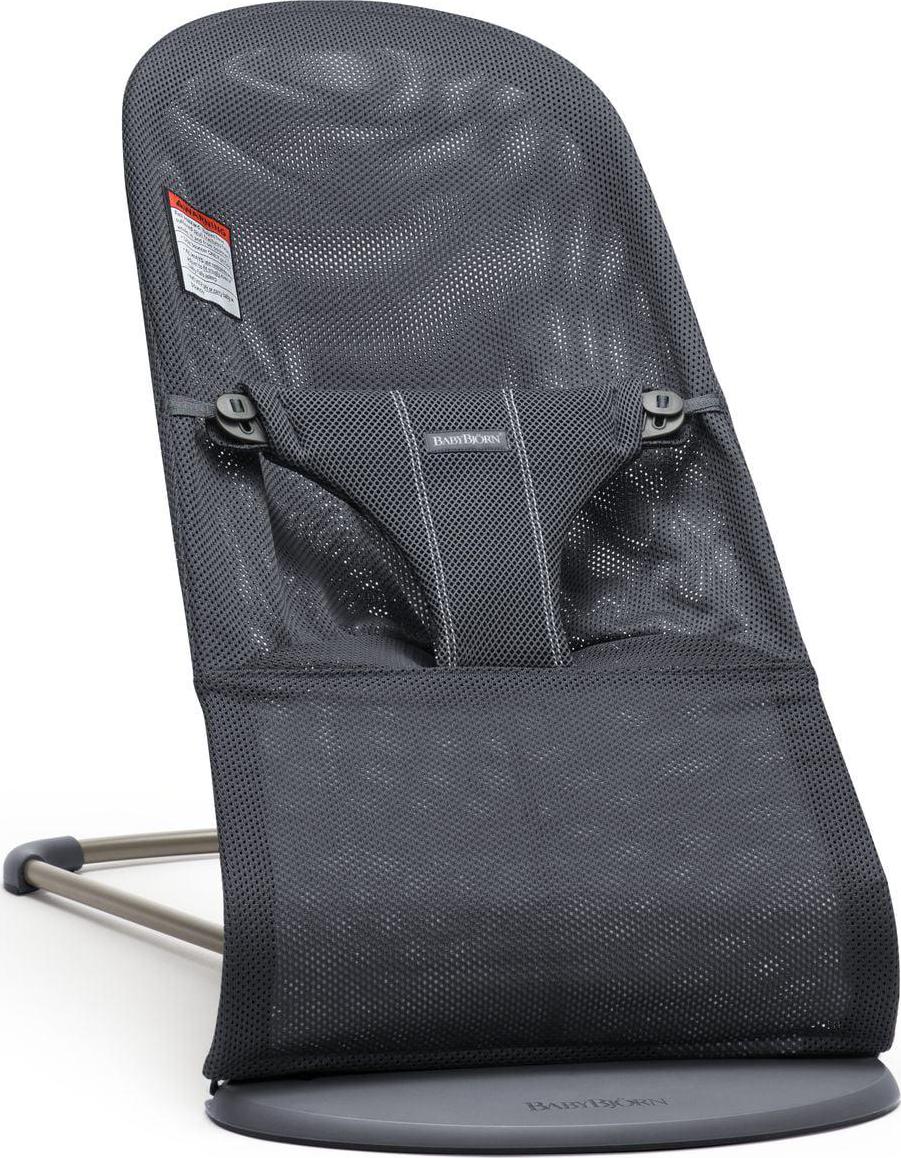 BabyBjorn Bouncer Bliss - Anthracite. Mesh
