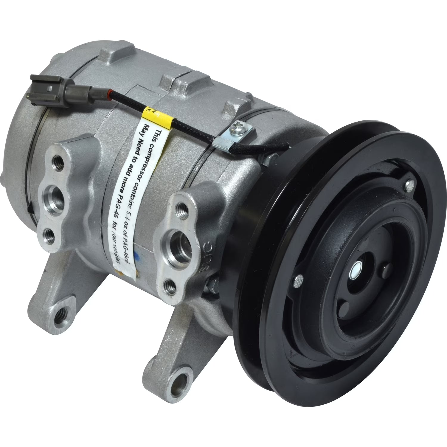 New UAC CO 2511C A/C Compressor -- NVR140S Compressor Assembly Fits select: 1996-1997 NISSAN TRUCK, 1995 NISSAN TRUCK KING CAB SE/KING CAB XE