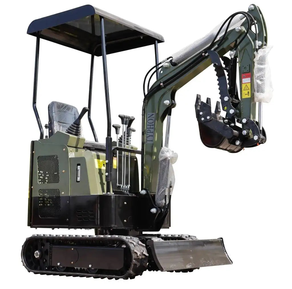 TYPHON TERROR XV STORM Mini Excavator ?C 1.05 Ton Trench Digger Engine USA