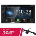 New Kenwood DNX697S 6.8  Navigation DVD w/ License Plate Rear View Camera