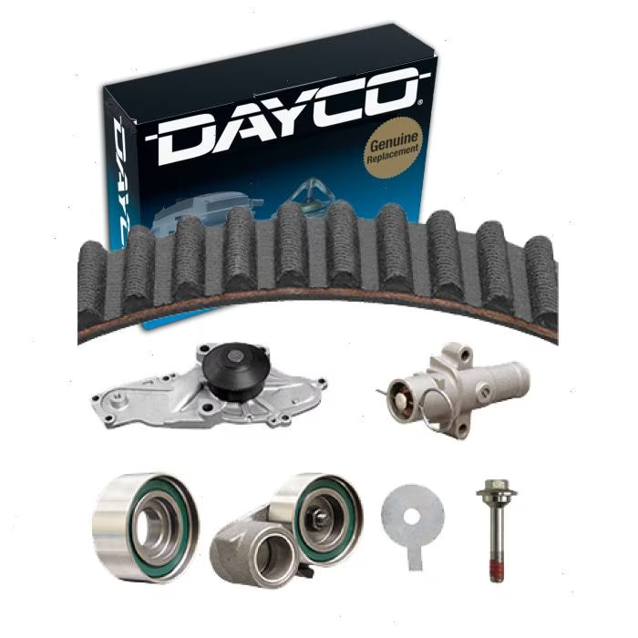 Dayco Timing Belt Kit w Water Pump compatible with Acura MDX 3.5L 3.7L V6 2003-2018