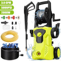 5000 PSI Electric Pressure Washer with Foam Cannon and Wheels, UNTIMATY 3.0 GPM Power Washer with 26.25FT Hose for Cars&Decks and Driveways, 4 Quick Nozzles