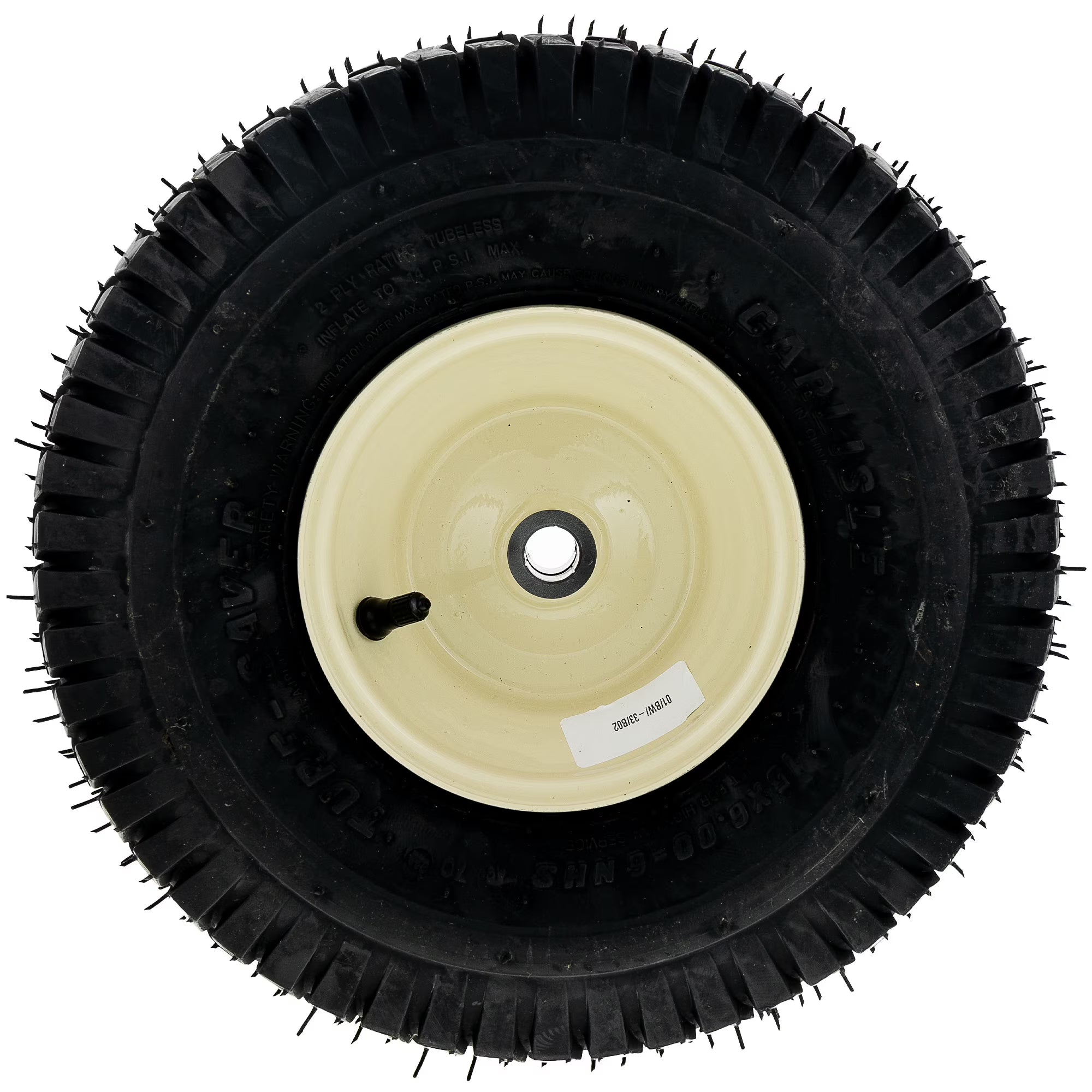 CUB CADET 634-04406-0931 Beige 15x6x6 Wheel Assembly LT SLT 1042 1046 1050 1554