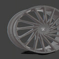 Asanti Black Cast Aluminum Wheel AB18 20x8.5 6x120/132 G-BLK 30mm, ABL18-20856A30GB