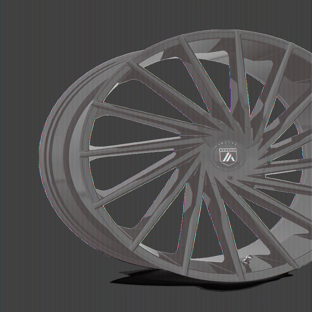 Asanti Black Cast Aluminum Wheel AB18 20x8.5 6x120/132 G-BLK 30mm, ABL18-20856A30GB