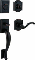 180SPHxSPL SQR 11P SMT RCAL RCS CP Spyglass Handleset with Spyglass - Venetian Bronze