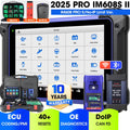 Autel MaxiIM IM608 II Key Fob Car Diagnostic Scan Tool with XP400 PRO, Advanced , CANFD/DoIP, with Free MKPA-KIT, G-BOX2 & APB112