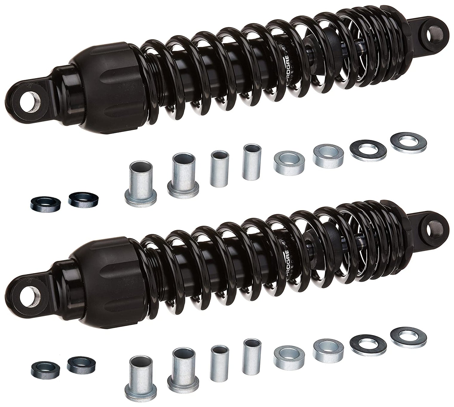 Progressive 444 Series Motorcycle Standard Black 13  Rear Shocks (444-4002B)