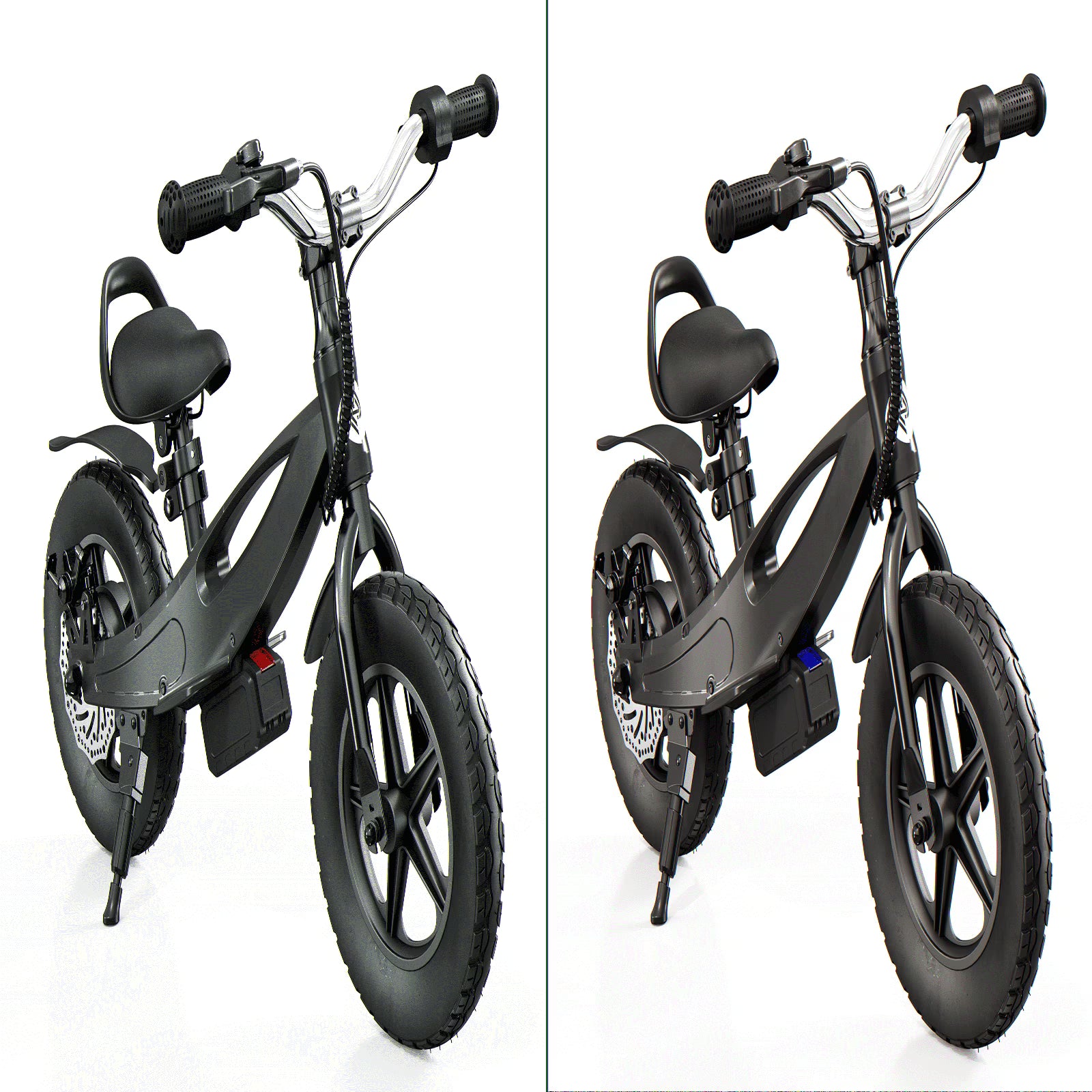 Black with Decals, up to 6.2 mph, 18V Electric Dirt Bike ffor 3-6 age