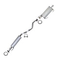 Stainless Steel Exhaust Resonator Pipe & Muffler Fits 2011-2017 Nissan Juke 1.6L - Direct-Fit