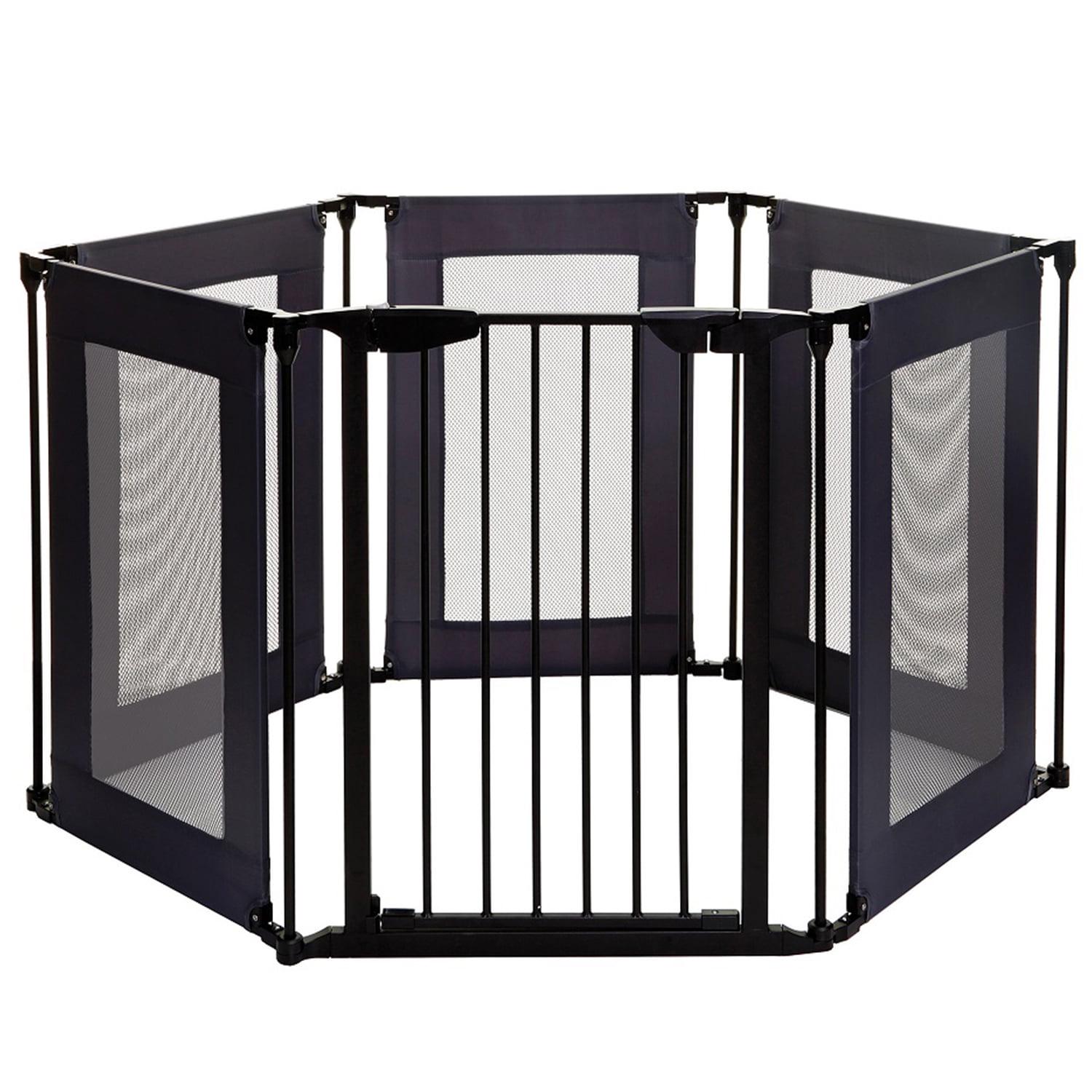 Brooklyn Converta 6 Panel Play-Pen & Wide Barrier Gate