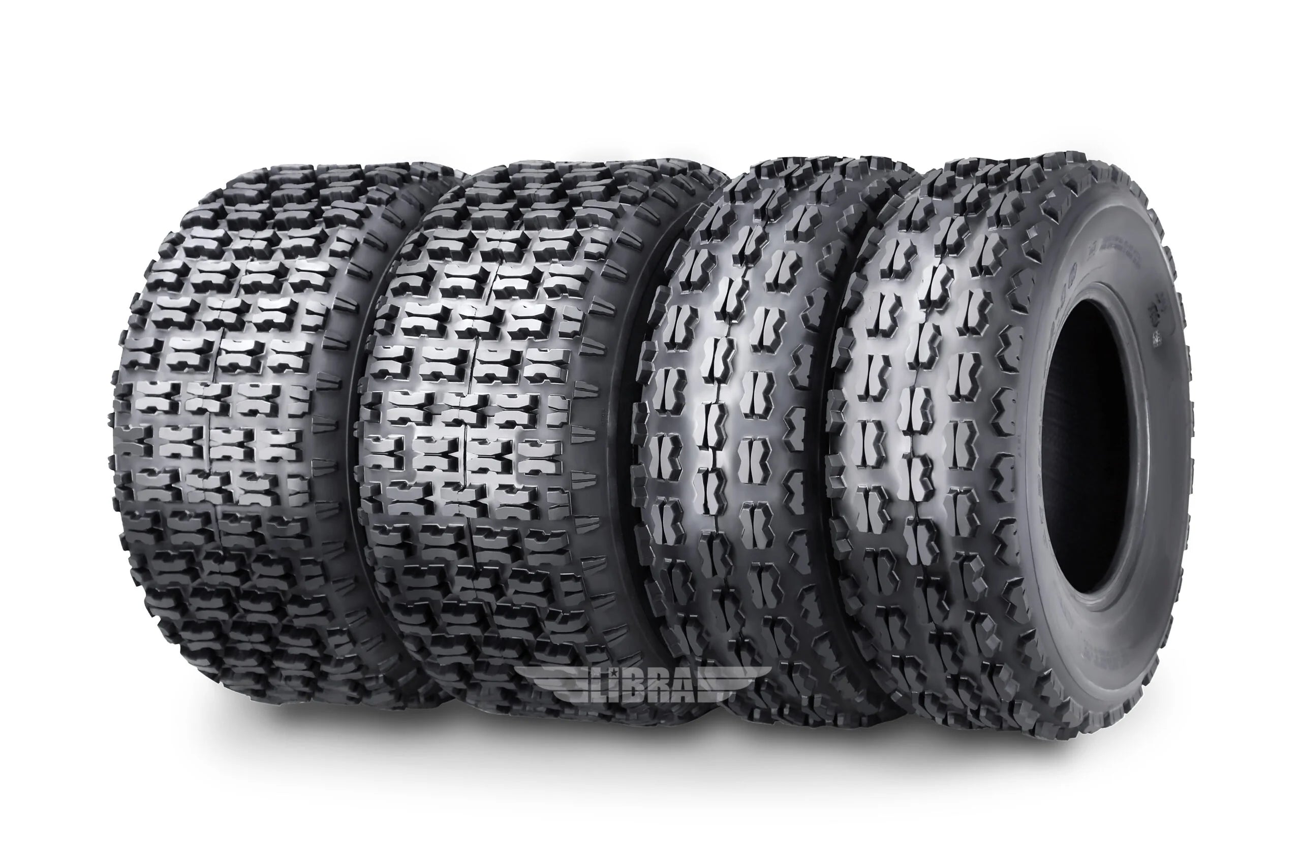 22x7-10 & 22x10-10 Complete Set Arctic Cat 150 250 Sport ATV Tires